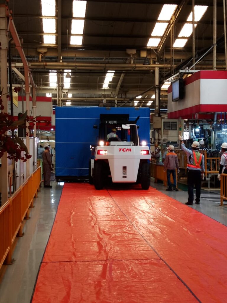 Loading Unloading Mesin