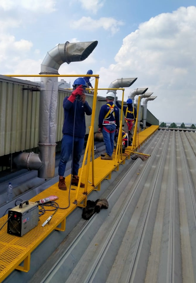 Sistem Perlindungan Bahaya Jatuh